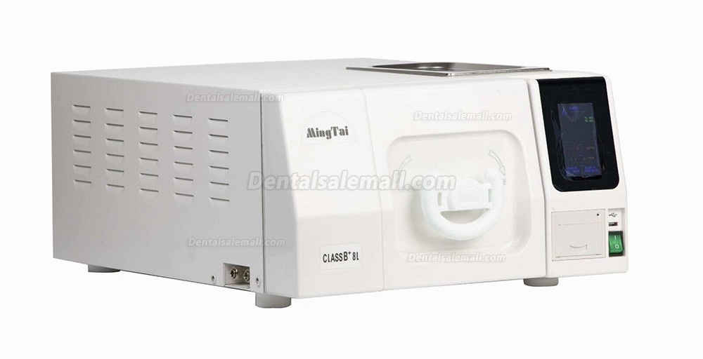 8L Super Fast Dental Steam Autoclave Class B for Dental Implant Instrument Sterilizer